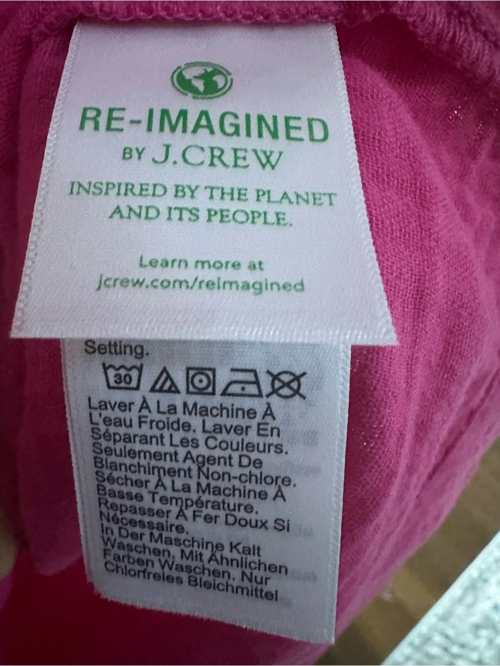 J. Crew Sleeveless Button Henley Top in Bright Pink, 100% Cotton, Size Small